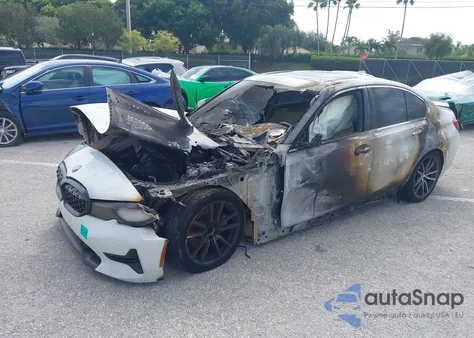 2020 BMW 330I from USA, damaged, VIN 3MW5R1J03L8B21144